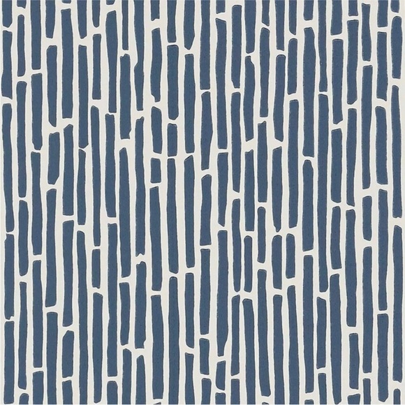 Schumacher 5007523 Bamboo Marine Wallpaper - 2 double rolls